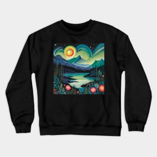 Aurora Borealis III Crewneck Sweatshirt